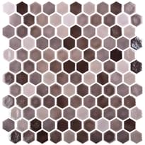 Плитка Onix Mosaico Hexagon Blends Tan 30.1x29 см, поверхность микс