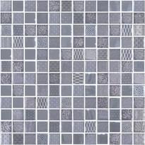 Плитка Onix Mosaico Metal Blends Metal Grey 31.1x31.1 см, поверхность микс