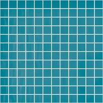 Плитка Onix Mosaico Natureglass Turquoise Matte 31.1x31.1 см, поверхность матовая