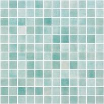Плитка Onix Mosaico Nieve Antislip Verde 25357 Seda 31.1x31.1 см, поверхность матовая, рельефная