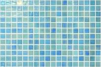 Плитка Onix Mosaico Opalescent Azul Celeste 31x46.7 см, поверхность глянец