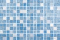 Плитка Onix Mosaico Opalescent Opalite Azul Celeste 31x46.7 см, поверхность глянец