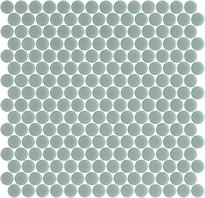 Плитка Onix Mosaico Penny Natureglas Jade Matte 28.6x28.6 см, поверхность матовая