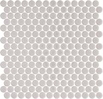 Плитка Onix Mosaico Penny Shiny Taupe Shiny 28.6x28.6 см, поверхность глянец