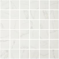 Плитка Onix Mosaico Penta Eco Stones Venato White Matte 31.1x31.1 см, поверхность матовая, рельефная