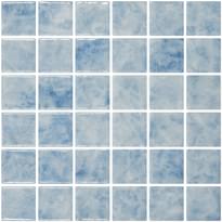 Плитка Onix Mosaico Penta Vanguard Pool Ios Blue 31.1x31.1 см, поверхность глянец