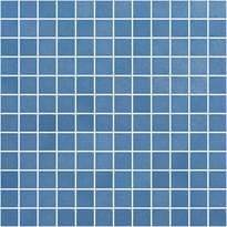 Плитка Onix Mosaico Stoneglass Royal Blue 31.1x31.1 см, поверхность матовая