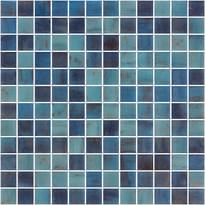 Плитка Onix Mosaico Vanguard Pool Matte Forest Blue Antislip 31.1x31.1 см, поверхность матовая, рельефная