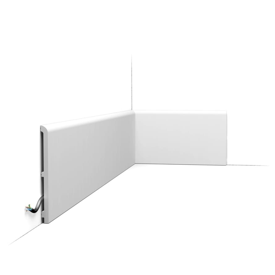 Плинтус Orac Плинтусы Sx212 Плинтус 17x200x1.3 см поверхность матовая