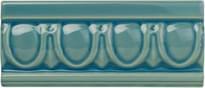 Плитка Original Style Artworks Aqua Source Egg And Dart 6.5x15.2 см, поверхность глянец, рельефная