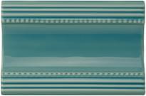 Плитка Original Style Artworks Aqua Source Plain Cornice 7.5x15.2 см, поверхность глянец, рельефная