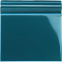Плитка Original Style Artworks Baroque Blue Skirting 15.2x15.2 см, поверхность глянец