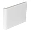 Плитка Original Style Artworks Brilliant White Half Tile Ext Wrapping Corner 7.5x9 см, поверхность глянец