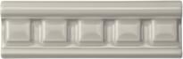 Плитка Original Style Artworks Chancel Grey Dentil 5x15.2 см, поверхность глянец, рельефная
