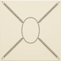 Плитка Original Style Artworks Colonial White Cartouche 15.2x15.2 см, поверхность глянец
