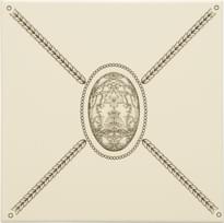Плитка Original Style Artworks Colonial White Cartouche With Egg 15.2x15.2 см, поверхность глянец