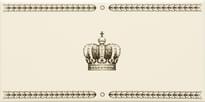 Плитка Original Style Artworks Colonial White Single Sovereign Crown 7.5x15.2 см, поверхность глянец