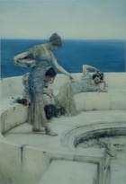 Плитка Original Style Artworks Decors Alma-Tadema Silver Favourites 38x56 см, поверхность полуматовая