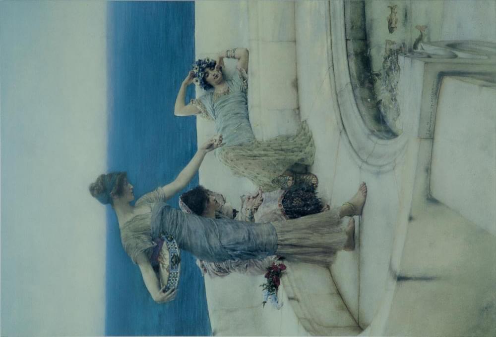 Original Style Artworks Decors Alma-Tadema Silver Favourites 38x56