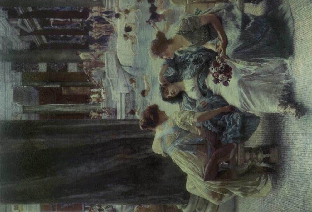 Original Style Artworks Decors Alma-Tadema The Baths Of Caracalla 38x56