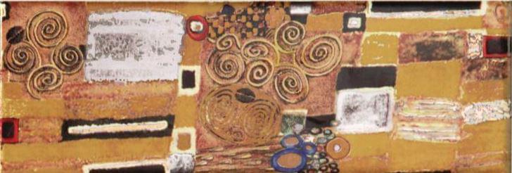Original Style Artworks Decors Klimt Border 5.1x15.2
