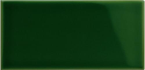 Плитка Original Style Artworks Edwardian Green Half Tile 7.5x15.2 см, поверхность глянец