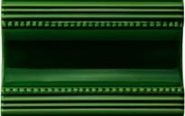 Плитка Original Style Artworks Edwardian Green Plain Cornice 7.5x15.2 см, поверхность глянец