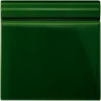 Плитка Original Style Artworks Edwardian Green Skirting 15.2x15.2 см, поверхность глянец