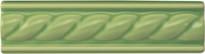 Плитка Original Style Artworks Palm Green Rope 4x15.2 см, поверхность глянец, рельефная