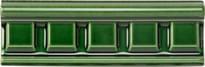 Плитка Original Style Artworks Victorian Green Dentil 5x15.2 см, поверхность глянец, рельефная