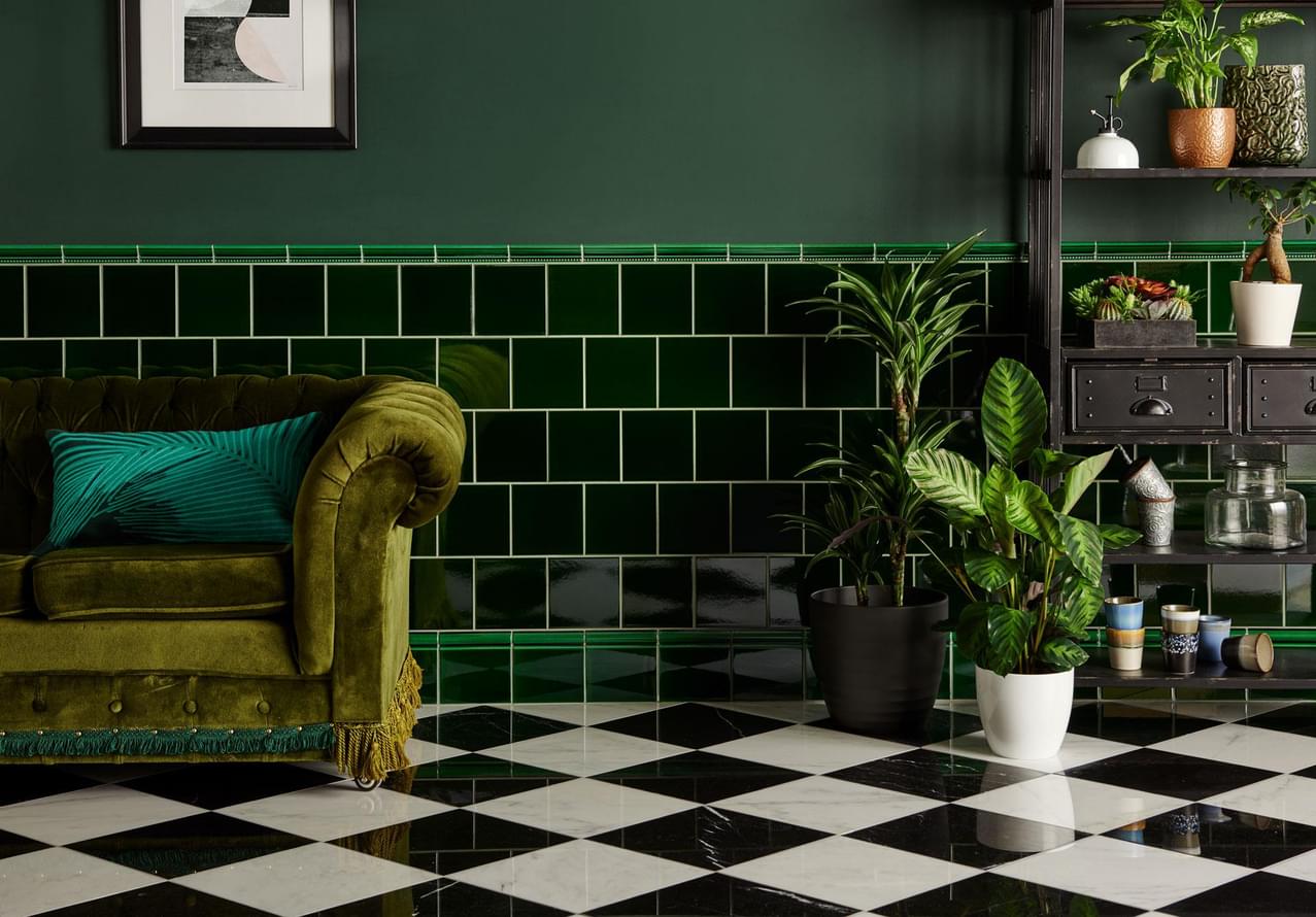 керамика фабрики Original Style коллекция Artworks Victorian Green