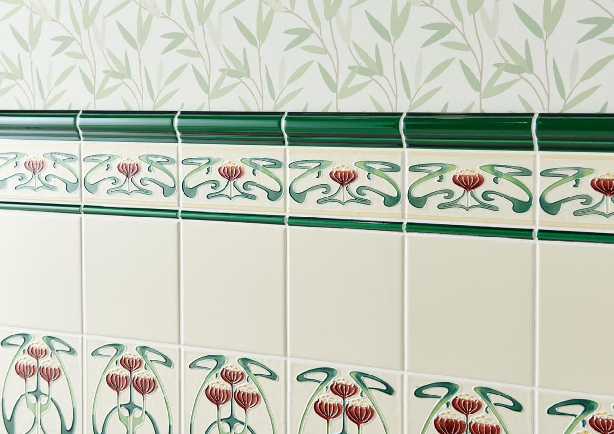 керамика фабрики Original Style коллекция Artworks Victorian Green