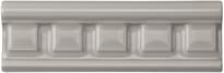 Плитка Original Style Artworks Westminster Grey Dentil 5x15.2 см, поверхность глянец, рельефная