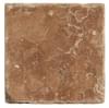Плитка Original Style Earthworks Tumbled Marble Rosso 10x10 см, поверхность матовая, рельефная