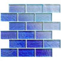 Плитка Original Style Glassworks Blue Gloss 30.5x31.5 см, поверхность глянец