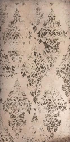 Original Style Glassworks Damask Distressed Rose Gold 30x60