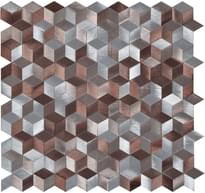 Плитка Original Style Mosaics Astral Copper 26x27 см, поверхность полуматовая