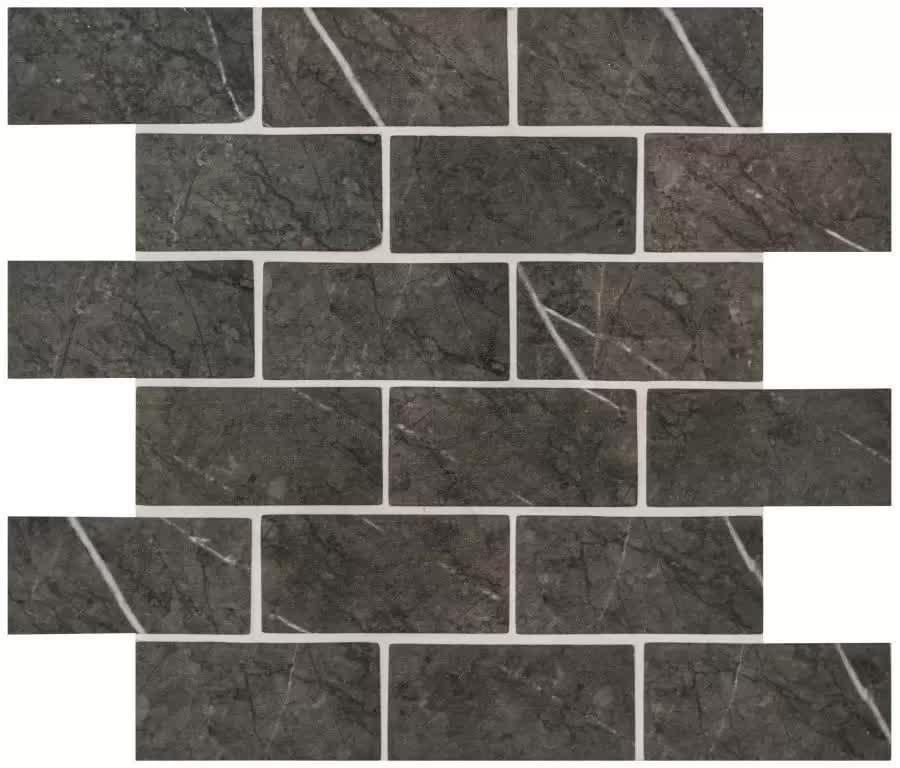 Original Style Mosaics Burano Grey Brickbond 30x30