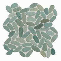 Плитка Original Style Mosaics Green Balihai 29x29 см, поверхность матовая, рельефная