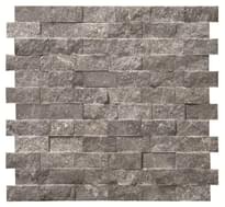 Плитка Original Style Mosaics Negra Black Splitface 27.6x29 см, поверхность матовая, рельефная