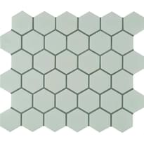 Плитка Original Style Mosaics Porcelain White Hexagon 27.8x32.2 см, поверхность матовая