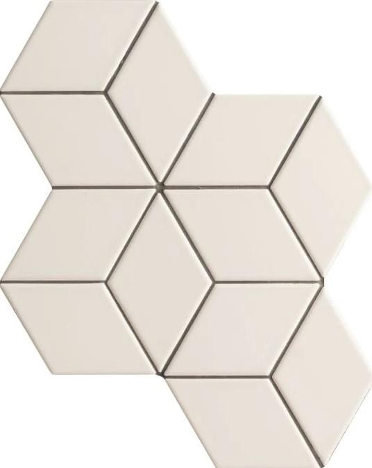 Original Style Mosaics White Rhombus 30x30