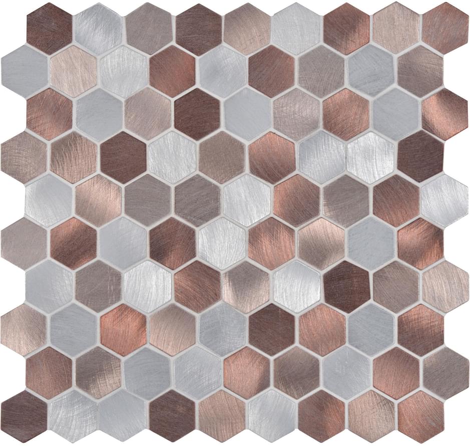 Original Style Mosaics Zenith Copper 27.5x28.5