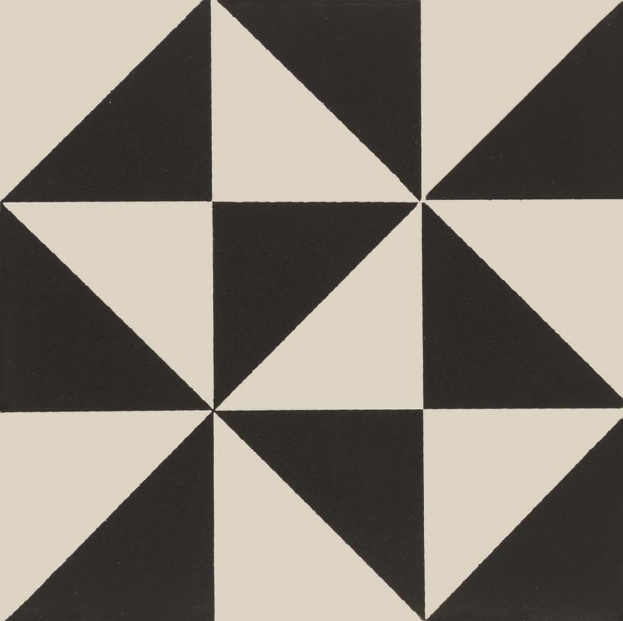 Керамическая плитка Avignon Black on Dover White 15х15см, Original Style