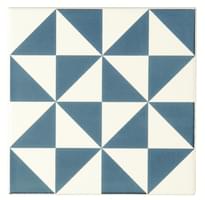 Плитка Original Style Odyssey St Malo Blue 15.2x15.2 см, поверхность глянец