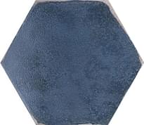 Плитка Original Style Tileworks Feature Walls Oken Hexagon Blue Br 26.7x23.2 см, поверхность глянец