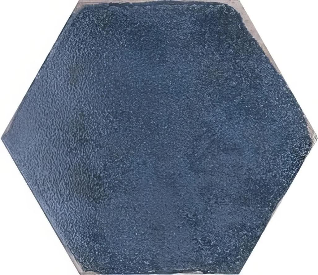 Original Style Tileworks Feature Walls Oken Hexagon Blue Br 26.7x23.2