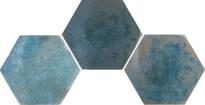 Плитка Original Style Tileworks Feature Walls Oken Hexagon Green Br 26.7x23.2 см, поверхность глянец