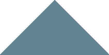 Original Style Victorian Floor Tiles Blue Triangle 7.54x14.9
