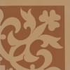Плитка Original Style Victorian Floor Tiles Elgin Corner Buff On Red 7.5x7.5 см, поверхность матовая